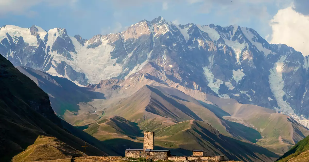 Shkhara Map Shkhara Peak | Georgia Travel