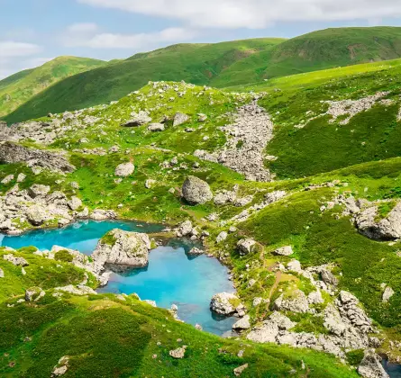 Abudelauri Lakes