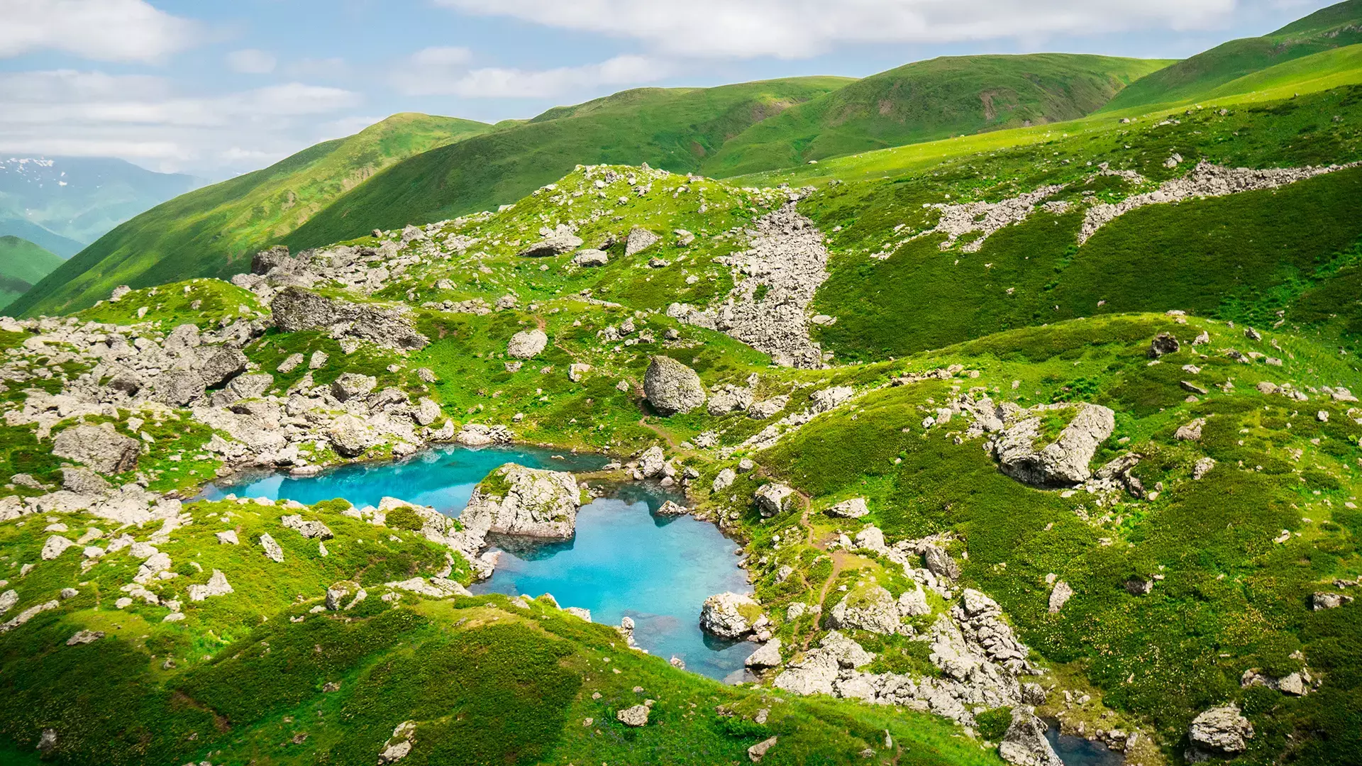 Abudelauri Lakes