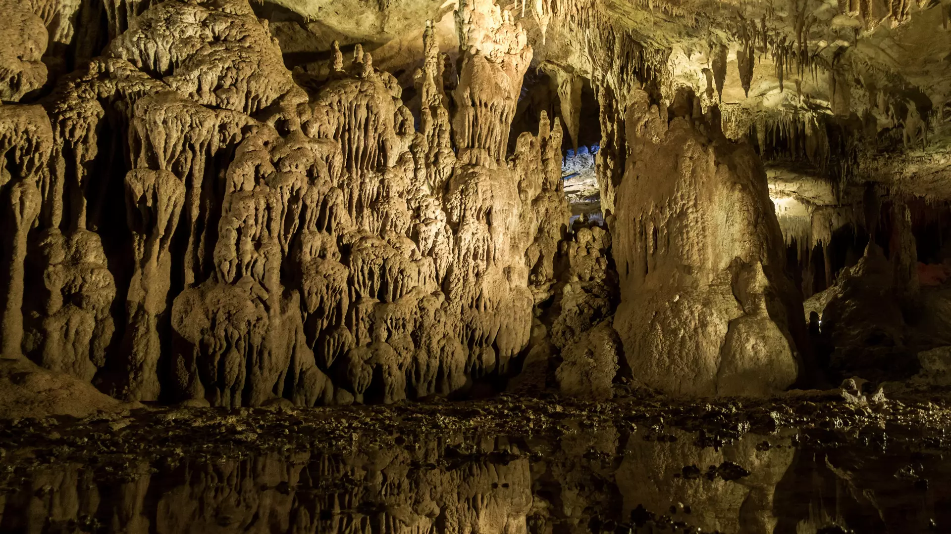 Caving in Prometheus Cave