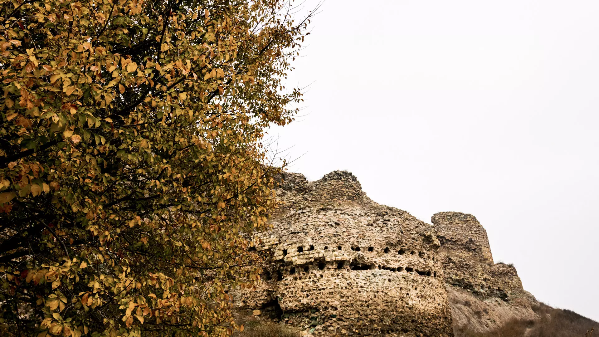 Gagi Fortress - a landmark of the Marneuli municipality.