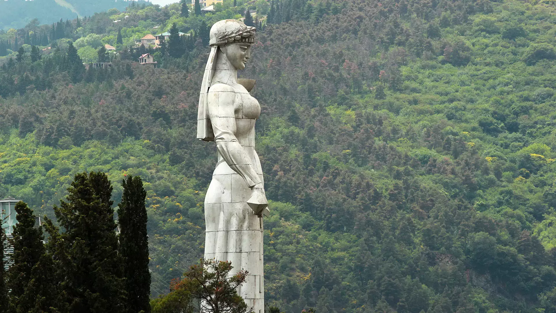 Mother of Georgia Statue