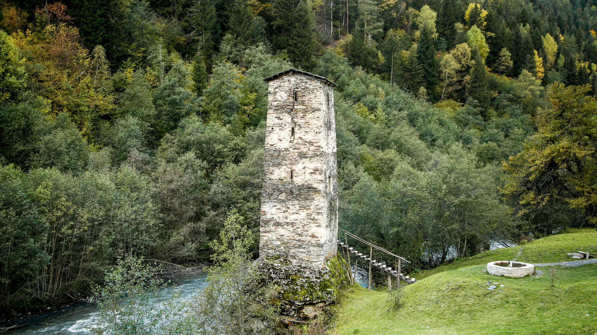 Tower of Love in Svaneti